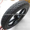 14 inch spoke wheel semi-pneumatic wheels solid rubber wheel for cart